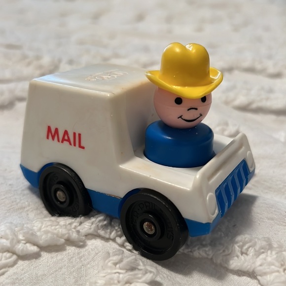Replacement Mail Carrier Figure For Little People Playset - Genuine Part For HBW64 Post Office Toy - View #3